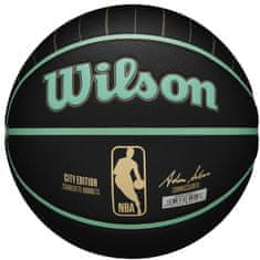 Wilson Míče basketbalové černé 7 Nba Team City Collector Charlotte Hornets Ball