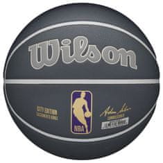 Wilson Míče basketbalové šedé 7 Nba Team City Collector Sacramento Kings Ball