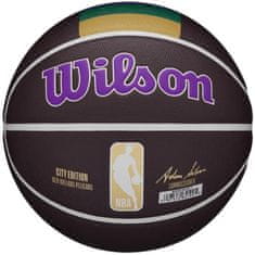 Wilson Míče basketbalové hnědé 7 Nba Team City Collector New Orleans Pelicans Ball