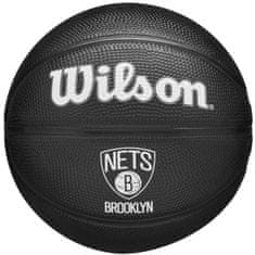 Wilson Míče basketbalové černé 3 Team Tribute Brooklyn Nets Mini