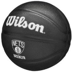 Wilson Míče basketbalové černé 3 Team Tribute Brooklyn Nets Mini