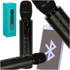 KIK KX3382 Karaoke Bluetooth mikrofon, 2000mAh černý