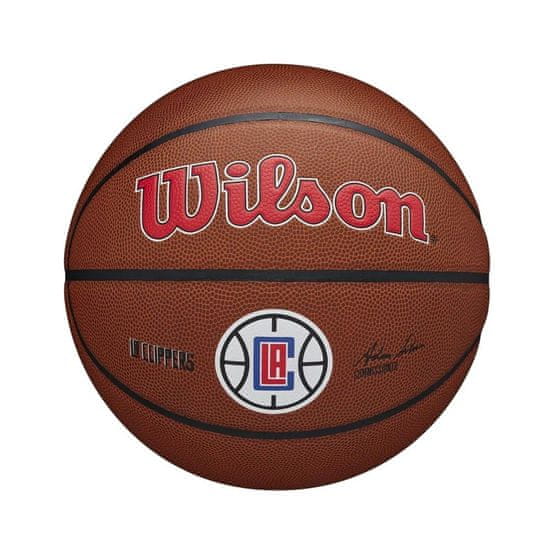 Wilson Míče basketbalové hnědé 7 Team Alliance Los Angeles Clippers