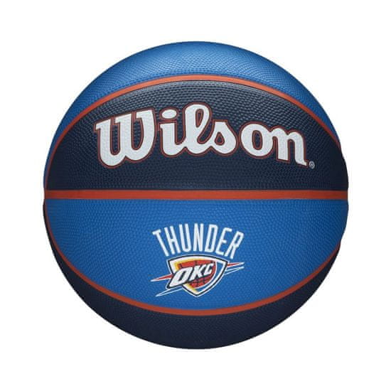 Wilson Míče basketbalové modré 7 Nba Team Oklahoma City Thunder