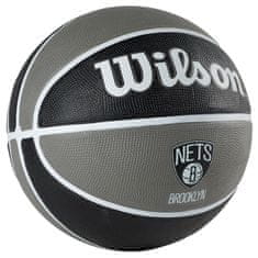 Wilson Míče basketbalové šedé 7 Nba Team Brooklyn Nets