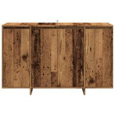 Vidaxl Příborník old wood 120 x 41 x 75 cm kompozitní dřevo