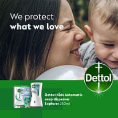 Dettol Kids Bezdotykový dávkovač mýdla Dobrodruh 250 ml.