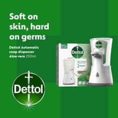 Dettol Bezdotykový dávkovač mýdla Aloe Vera 250 ml