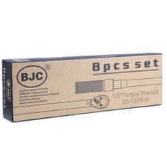 BJC Momentový klíč 1/2", 20 - 120 Nm, sada 8 ks B53575