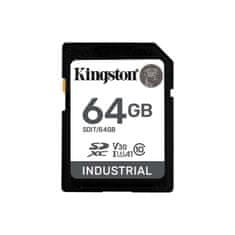 Kingston Industrial/SDXC/64GB/UHS-I U3 / Class 10