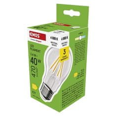 Emos LED žárovka ZF5023 Filament A603,4 W (40 W) 470lm NW