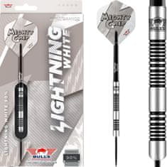 Šipky Steel Lightning White - 25g