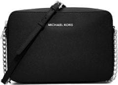 Michael Kors Dámská kožená crossbody kabelka 35F8STTC9L BLACK