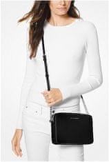 Michael Kors Dámská kožená crossbody kabelka 35F8STTC9L BLACK