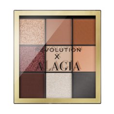 Makeup Revolution Paletka očních stínů x Alagia (All You Need Shadow Palette) 13,5 g