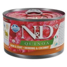 N&D Konzerva Dog Quinoa Herring & Cococnut 140g