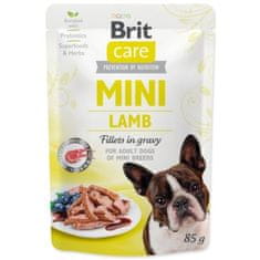 Brit Kapsička Care Mini jehně, filety v omáčce 85g