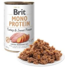 Brit Konzerva Mono Protein krůta s batáty 400g