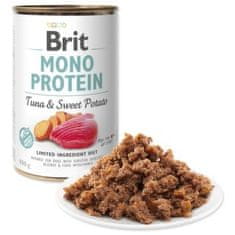 Brit Konzerva Mono Protein tuňák s batáty 400g