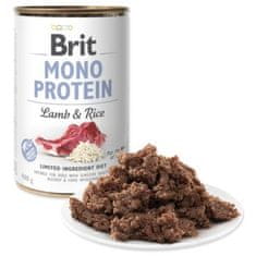 Brit Konzerva Mono Protein jehně s rýží 400g