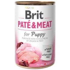 Brit Konzerva Paté & Meat Puppy kuře 400g