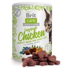 Brit Pochoutka Care Cat Snack Superfruits kuře 100g