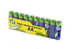 Gembird super alkaline baterie AA 10ks