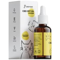 Olej CBD PET 5% kuře 10ml