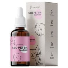 Olej CBD PET 5% klobása 10ml