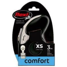 Flexi Vodítko New Comfort páska XS černé 3m