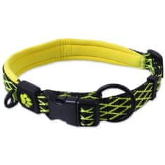 ACTIVE DOG Obojek Mystic L limetka 2,5x53-64cm