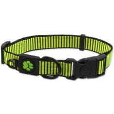 ACTIVE DOG Obojek Strong S limetka 1,5x27-37cm