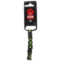 ACTIVE DOG Obojek Strong XS limetka 1x21-30cm