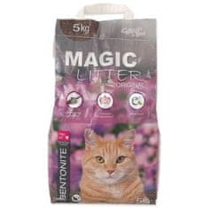 Magic cat Kočkolit Magic Litter Bentonite Original Flowers 5kg