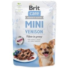 Brit Kapsička Care Mini zvěřina, filety v omáčce 85g