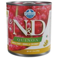 N&D Konzerva Dog Quinoa Quail & Coconut 285g