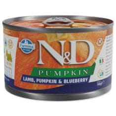 N&D Konzerva Dog Lamb, Pumpkin & Blueberry 140g