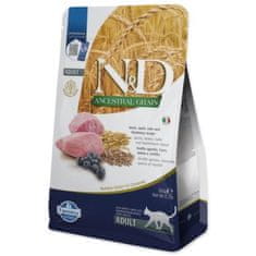 N&D Krmivo Cat Ancestral Grain Chicken, Spelt, Oats & Blueberry 0,3kg