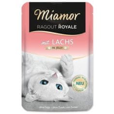 Miamor Kapsička Ragout Royale Adult losos v želé 100g