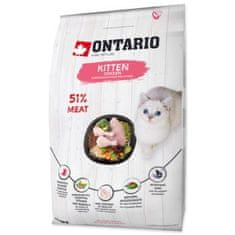 Ontario Krmivo Kitten Chicken 6,5kg