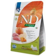 N&D Krmivo Dog Adult Mini Grain Free Pumpkin Wild Boar & Apple 2,5kg