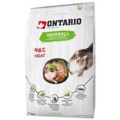 Ontario Krmivo Cat Hairball 6,5kg