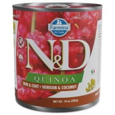 N&D Konzerva Dog Quinoa Venison & Coconut 285g