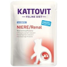 Kattovit Kapsička Kidney/Renal kachna 85g