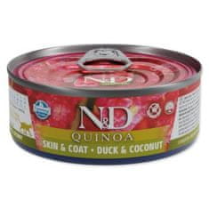 N&D Konzerva Cat Quinoa Duck & Coconut 80g