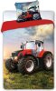 FARO Textil Bavlněné povlečení Turbo Traktor 004 - 160x200 cm