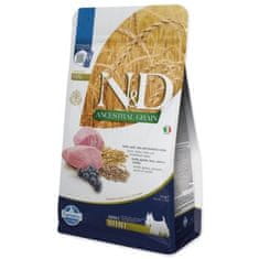 N&D Krmivo Dog Adult Mini Ancestral Grain Lamb, Spelt, Oats & Blueberry 0,8kg