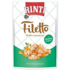 Rinti Kapsička Filetto Adult kuře a zelenina v želé 100g