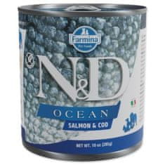 N&D Konzerva Dog Ocean Salmon & Codfish 285g