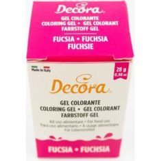 Decora Gelová barva fuchsia 28g -